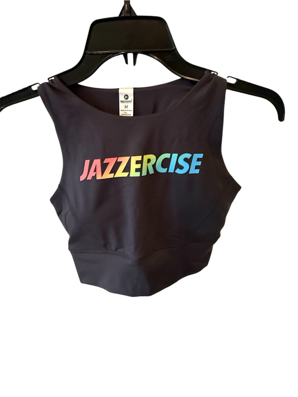Jazzercise Gray Rainbow Logo Set size M - Picture 8 of 10
